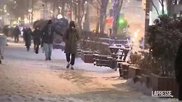 Tempesta di neve a Seul, in Corea del Sud: registrati anche fino a -10 gradi