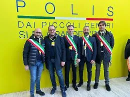 Il comune di Cianciana, a Roma, per "Polis"
