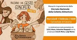 Colletta Alimentare, messa di ringraziamento nella cattedrale di Catania