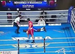 Boxe: il catanese Cavallaro in finale a Marrakech dopo un devastante ko (guarda il video)