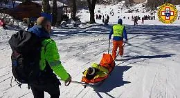 Tra slittini "pirata" e sciatori inesperti a Piano Battaglia &egrave; conta di incidenti