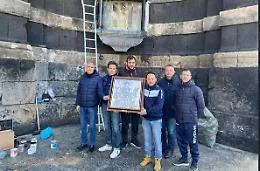 Ripristinata l&rsquo;edicola votiva dedicata a Sant'Agata di Piazza Palestro