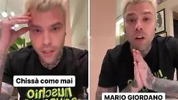 Fedez contro Mario Giordano in un video sui social: &laquo;Fai chiedere ai miei amici se sono gay? Cloaca del giornalismo&raquo;