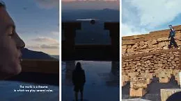 Il brand del lusso Louis Vuitton sceglie la Sicilia per uno spot sospeso tra cielo e terra nel teatro Andromeda