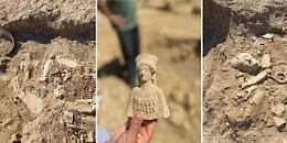 Valle dei Templi mon amour, nella casa sotto Giunone le statue e i vasi dell'antica Akragas