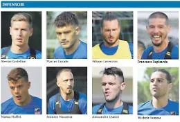 Le foto dei giocatori del nuovo Catania Calcio