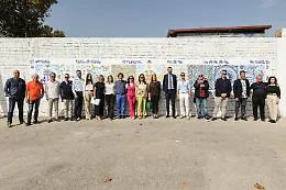 Il "mosaico delle meraviglie" di Birra Messina omaggio all'antica arte della ceramica