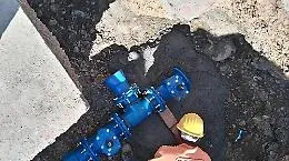 Via alla sostituzione di tre chilometri di condotta tra San Biagio e Grotte