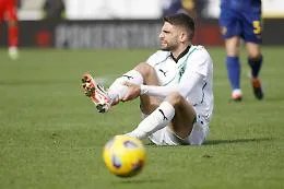 Tendine rotto per Berardi, addio agli Europei