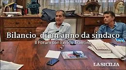 &laquo;La mia famiglia ha avuto tanto da Catania, era tempo di restituire&raquo;. Trantino, il bilancio di un anno da sindaco