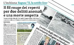 Il fil rouge dei reperti per due delitti anomalie una morte sospetta