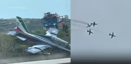 Frecce Tricolori, pomeriggio da paura a Pantelleria: la collisione in volo, l'atterraggio di fortuna e l'abilit&agrave; dei piloti