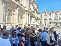 L'universit&agrave; di Catania si mobilita contro il genocidio a Gaza 