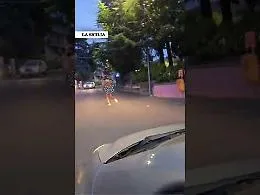 In un video immortalato nel Catanese mentre corre nudo sulla pista ciclabile
