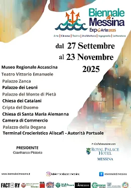 Biennale di Messina 2025: tra memoria, sperimentazione e rinascita