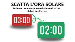 Torna l'ora solare: lancette indietro di un'ora e un po' di sonno in pi&ugrave; 