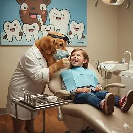 A Palermo c'&egrave; Pet Smile: i cani che aiutano i bambini a non avere paura del dentista