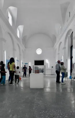 L&rsquo;ex chiesa Santa Caterina diventa un contenitore di arte contemporanea e di eventi culturali