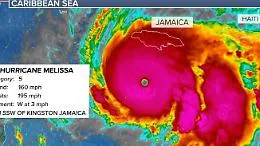 L'uragano Melissa innalzato a categoria 5: nei Caraibi attesi &laquo;venti distruttivi&raquo; e &laquo;inondazioni catastrofiche&raquo;