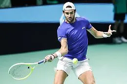 Finale di Coppa Davis, Matteo Berrettini vince il primo match contro  lo spagnolo Pablo Carreno Busta