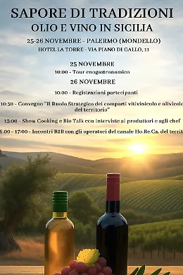 Palermo: olio e vino in prima linea per la crescita della Sicilia