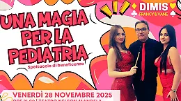 Una magia per la pediatria: il Mago Dimis incanta Misterbianco per i bambini dell'ospedale Garibaldi
