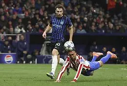 L'Inter cade anche a Madrid con l'Atletico: Simeone trionfa nel recupero