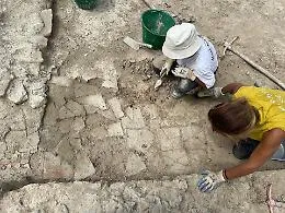  Scavi a Villa Romana, emersa una struttura termale