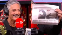 &laquo;Zelensky, se ti servono armi&hellip; vieni a Catania!&raquo;: l'ironia di Fiorello sulla cronaca de "La Sicilia". Il video