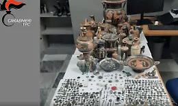 Operazione &ldquo;Ghenos&rdquo;, traffico di reperti reperti archeologici, eseguite 45 misure