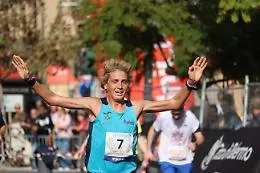 Atletica: Dario Ferrante dell'Universitas Palermo con la squadra azzurra di ultramaratona 