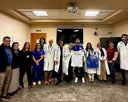 Luca Sinagra campione dopo il trapianto, dona medaglia e maglietta all'Ismett