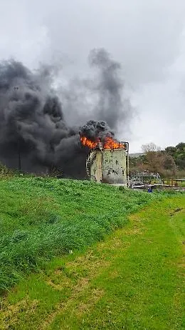 L'incendio al pozzo dell'Irminio, i sindacati: "I sistemi di sicurezza non sono riusciti a prevenire" 