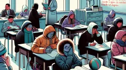 Aule gelide a Siracusa: studenti in giubbotti e sciarpe, scuole pronte alla protesta