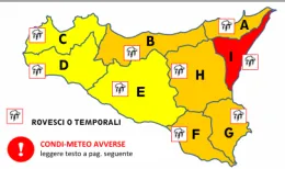 Il maltempo spacca in due la provincia, scuole chiuse da Bagheria a Cefal&ugrave;
