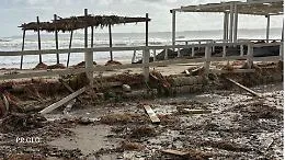 Ciclone Harry: per i lidi distrutti, dal 17 febbraio via alle richieste di contributo straordinario fino a 20mila euro