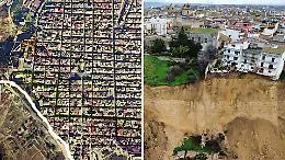 Niscemi, la collina che scivola (e scivoler&agrave; ancora): cos&igrave; la frana lunga 4 km cambia la mappa della citt&agrave;