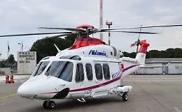 A mezzanotte la staffetta tra eliambulanze all'ospedale "Sant'Elia"
