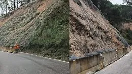 Aidone, riapre la statale 288: era stata chiusa per la frana causata da "Harry"
