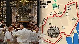 Sant'Agata, l&rsquo;alba dei devoti e la lunga processione: Catania riabbraccia la sua Patrona 