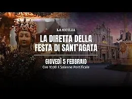 Festa di sant'Agata, il solenne Pontificale in Cattedrale: LA DIRETTA