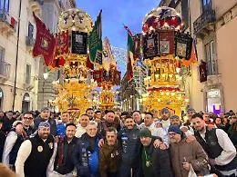 Presunta "gara" tra candelore, parla il cereo degli ortofrutticoli: &laquo;Nessuna scommessa&raquo;. Il video