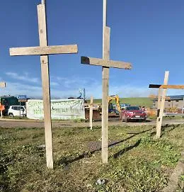 Croci sul cantiere della Ragusa-Catania, l'on. Campo: "Oggi il sopralluogo. Solidali con i lavoratori"