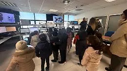 Ragusa, piccoli poliziotti in visita alla Questura