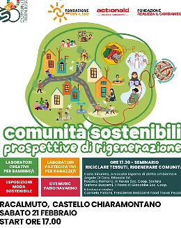 Comunit&agrave; sostenibili: rigenerare i tessuti, riannodare i legami