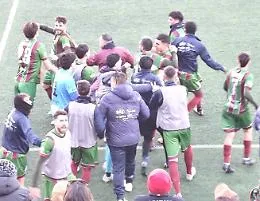 La Sancataldese vince all'ultimo respiro: 1-0 sull'Enna con rete di Russo al 90'