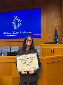 Da Grammichele alla Camera dei deputati: Flavia Barone vince il Premio America Giovani