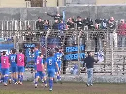 Il Ragusa calcio beffa il Milazzo con un gran tiro dalla distanza di Golfo e si tira fuori dalla zona play out
