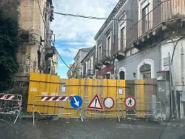 A Catania il crollo di via Naumachia terreno di scontro (politico): &laquo;Inutile screditare, Amministrazione al lavoro&raquo;