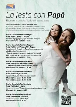 La festa del pap&agrave; e la relazione con i figli: le iniziative dei consultori Asp